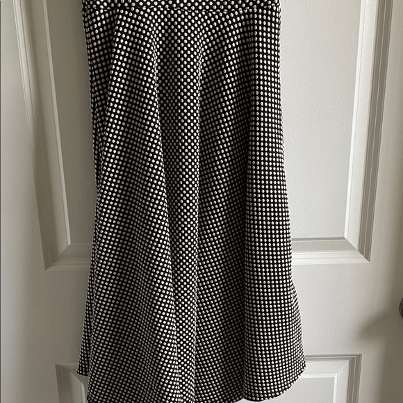 2 for $20 LuLaRoe Nicole dress Black and White Polka Dot fit and flare - Picture 9 of 11